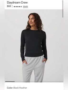 Vuori Daydream Crew Sz M